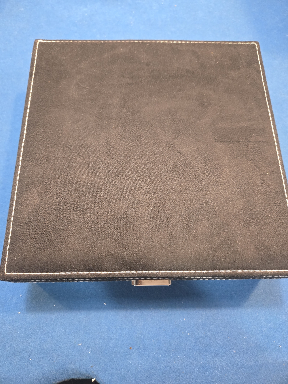 Jewelry Box, Black Velvet. New